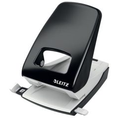   LEITZ Lyukasztó, kétlyukú, 40 lap, LEITZ " Nexxt 5138", fekete
