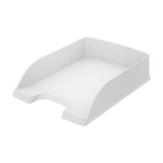 LEITZ Irattálca, műanyag, LEITZ "Plus", fehér