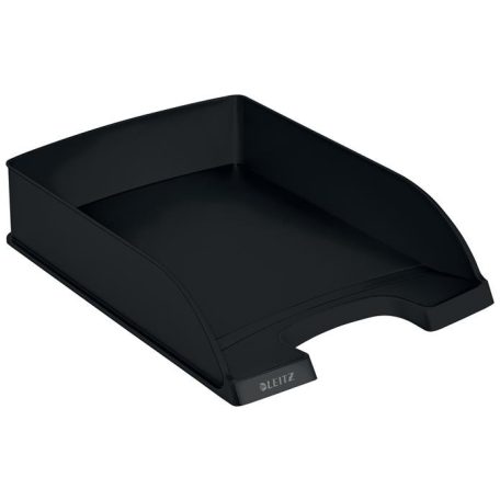 LEITZ Irattálca, műanyag, A4, LEITZ "Recycle", fekete