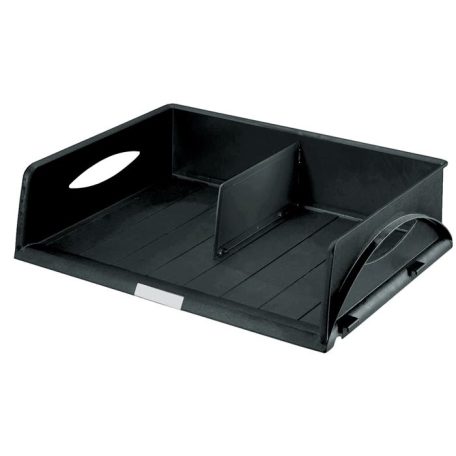 LEITZ Irattálca, műanyag, A3, LEITZ "Sorty Jumbo", fekete