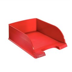   LEITZ Irattálca, műanyag, LEITZ "Plus Jumbo", piros