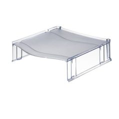   LEITZ Irattálca magasító, LEITZ "Plus", füstszínű