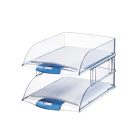 LEITZ Irattálca magasító, LEITZ "Plus", füstszínű