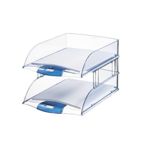 LEITZ Irattálca magasító, LEITZ "Plus", füstszínű