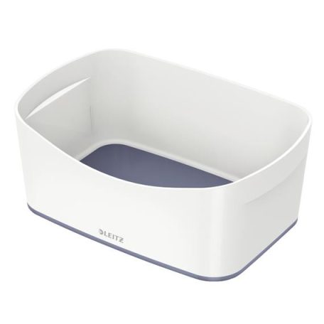 LEITZ Tároló doboz, LEITZ "MyBox", fehér-szürke