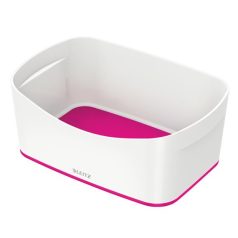  LEITZ Tároló doboz, LEITZ "MyBox", fehér-rózsaszín