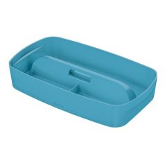   LEITZ Rendszerező tálca, fogantyúval, LEITZ "MyBox Cosy", nyugodtkék