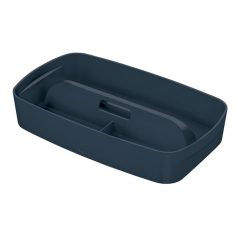  LEITZ Rendszerező tálca, fogantyúval, LEITZ "MyBox Cosy", bársonyszürke