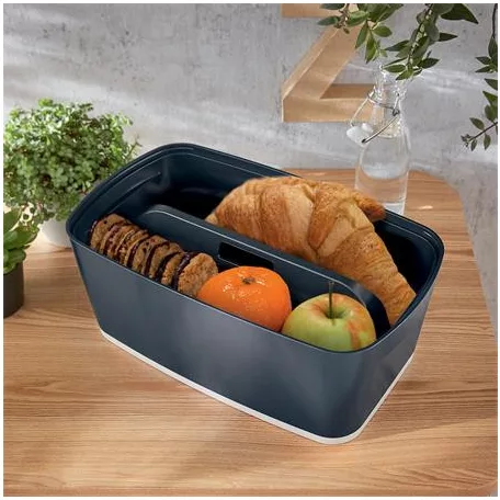 LEITZ Rendszerező tálca, fogantyúval, LEITZ "MyBox Cosy", bársonyszürke