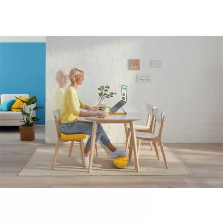 LEITZ Ülőpárna, ergonómiai, LEITZ "Ergo Cosy", bársonyszürke