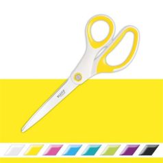   LEITZ Olló, irodai, 20,5 cm, LEITZ "Wow Titán", sárga