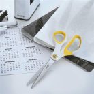 LEITZ Olló, irodai, 20,5 cm, LEITZ "Wow Titán", sárga