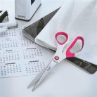 LEITZ Olló, irodai, 20,5 cm, LEITZ "Wow Titán", rózsaszín