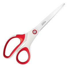   LEITZ Olló, irodai, 20,5 cm, LEITZ "Wow Titán", piros