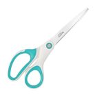 LEITZ Olló, irodai, 20,5 cm, LEITZ "Wow Titán", jégkék