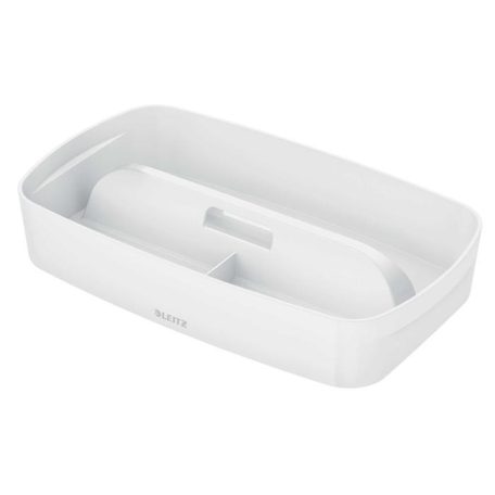 LEITZ Rendszerező tálca, fogantyúval, kicsi, LEITZ "MyBox", fehér