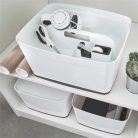 LEITZ Rendszerező tálca, fogantyúval, kicsi, LEITZ "MyBox", fehér