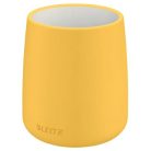 LEITZ Írószertartó, kerámia, LEITZ "Cosy", melegsárga