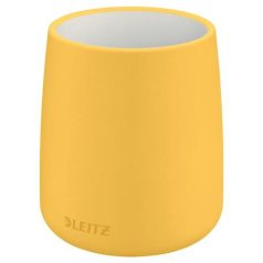   LEITZ Írószertartó, kerámia, LEITZ "Cosy", melegsárga
