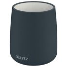 LEITZ Írószertartó, kerámia, LEITZ "Cosy", bársonyszürke