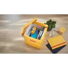 LEITZ Doboz, kocka, L méret, LEITZ "Cosy Click&Store", melegsárga