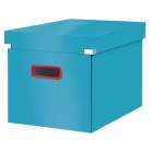 LEITZ Doboz, kocka, L méret, LEITZ "Cosy Click&Store", nyugodtkék