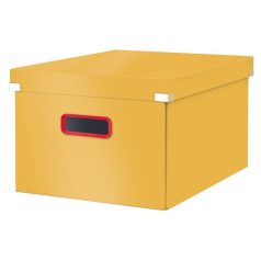   LEITZ Doboz, M méret, LEITZ "Cosy Click&Store", melegsárga