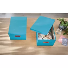   LEITZ Doboz, M méret, LEITZ "Cosy Click&Store", nyugodtkék