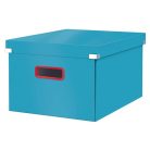 LEITZ Doboz, L méret, LEITZ "Cosy Click&Store", nyugodtkék