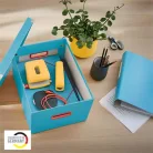 LEITZ Doboz, L méret, LEITZ "Cosy Click&Store", nyugodtkék