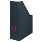 LEITZ Iratpapucs, PP/karton, 95mm, LEITZ "Cosy Click&Store", bársonyszürke