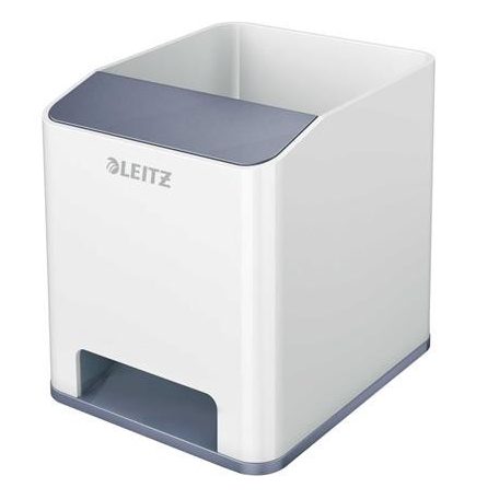 LEITZ Írószertartó, kettős színhatású, LEITZ "Wow", fehér