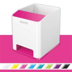   LEITZ Írószertartó, kettős színhatású, LEITZ "Wow", rózsaszín