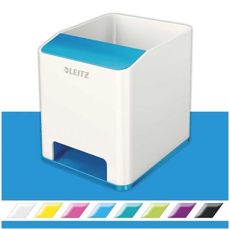 LEITZ Írószertartó, kettős színhatású, LEITZ "Wow", kék