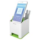 LEITZ Írószertartó, kettős színhatású, LEITZ "Wow", zöld