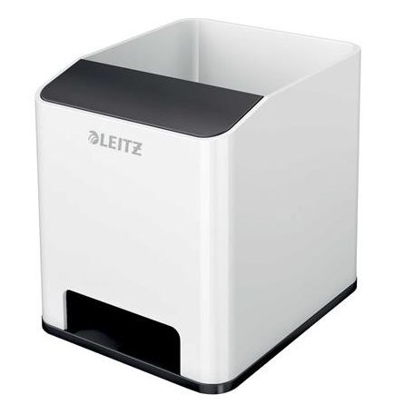LEITZ Írószertartó, kettős színhatású, LEITZ "Wow", fekete