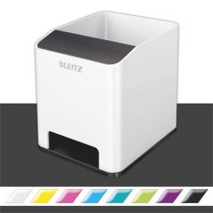   LEITZ Írószertartó, kettős színhatású, LEITZ "Wow", fekete