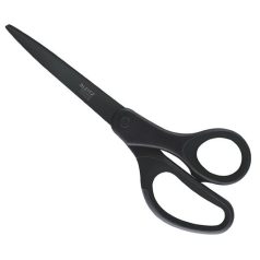   LEITZ Olló, irodai, tapadásmentes, 20,5 cm, LEITZ "Titán", fekete