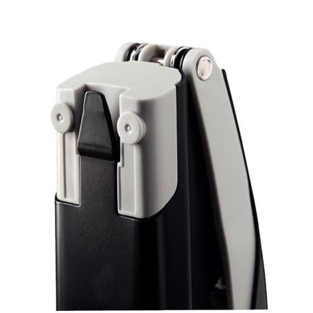 LEITZ Tűzőgép, 24/6, 26/6, 30 lap, LEITZ "Nexxt Wow", fekete