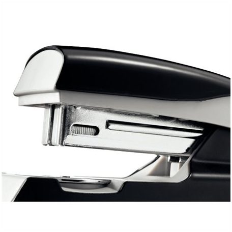 LEITZ Tűzőgép, 24/6, 26/6, 30 lap, LEITZ "Nexxt Wow", fekete