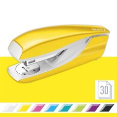  LEITZ Tűzőgép, 24/6, 26/6, 30 lap, LEITZ "Nexxt Wow", sárga