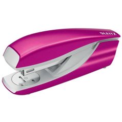  LEITZ Tűzőgép, 24/6, 26/6, 30 lap, LEITZ "Nexxt Wow", rózsaszín