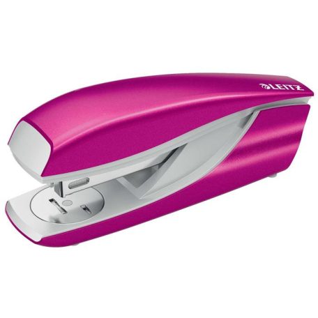 LEITZ Tűzőgép, 24/6, 26/6, 30 lap, LEITZ "Nexxt Wow", rózsaszín
