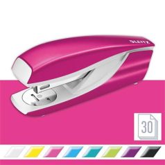   LEITZ Tűzőgép, 24/6, 26/6, 30 lap, LEITZ "Nexxt Wow", rózsaszín