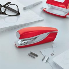   LEITZ Tűzőgép, 24/6, 26/6, 30 lap, LEITZ "Nexxt Wow", piros