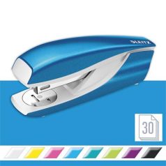   LEITZ Tűzőgép, 24/6, 26/6, 30 lap, LEITZ "Nexxt Wow", kék