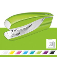   LEITZ Tűzőgép, 24/6, 26/6, 30 lap, LEITZ "Nexxt Wow", zöld