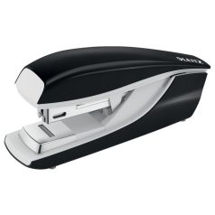   LEITZ Tűzőgép, nagyteljesítményű, 24/8, 40 lap, lapos tűzés, LEITZ "Nexxt 5523", fekete
