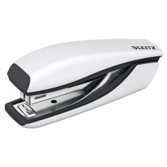   LEITZ Tűzőgép, mini, No. 10, 10 lap, fém, LEITZ "Nexxt Wow", fehér