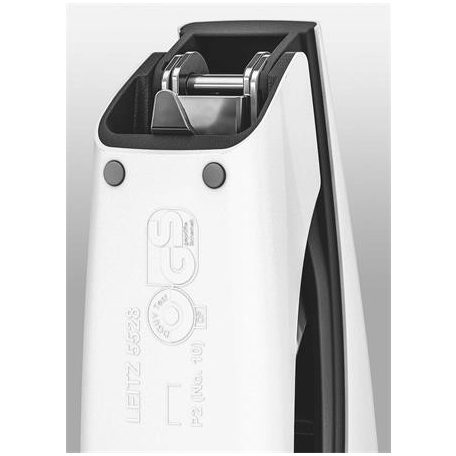 LEITZ Tűzőgép, mini, No. 10, 10 lap, fém, LEITZ "Nexxt Wow", jégkék